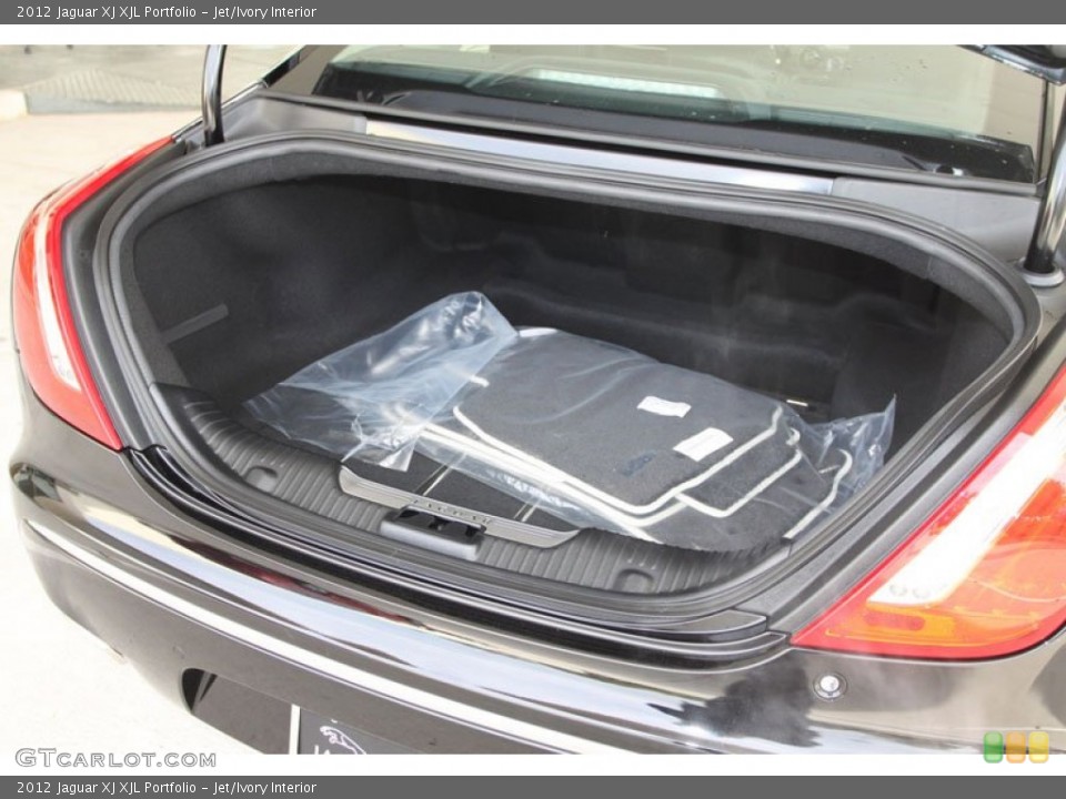 Jet/Ivory Interior Trunk for the 2012 Jaguar XJ XJL Portfolio #57681977