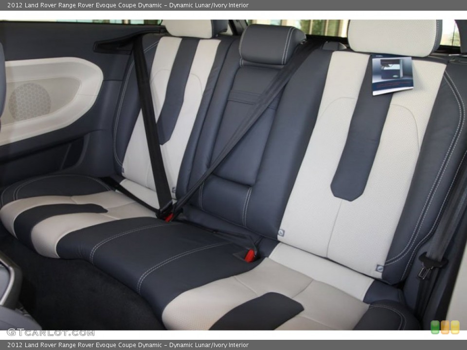 Dynamic Lunar/Ivory Interior Photo for the 2012 Land Rover Range Rover Evoque Coupe Dynamic #57682376