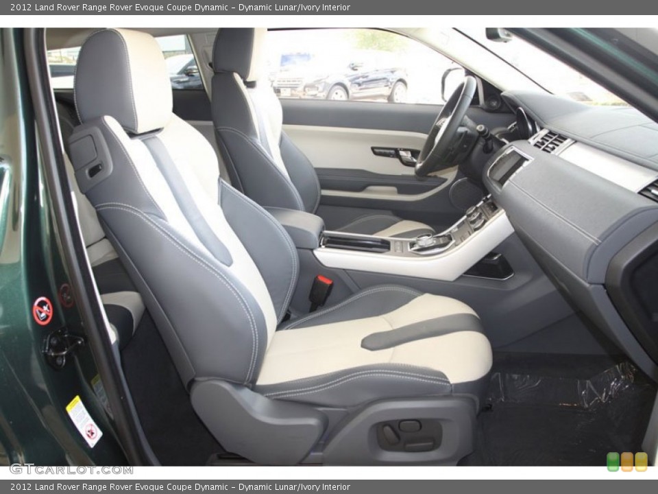 Dynamic Lunar/Ivory Interior Photo for the 2012 Land Rover Range Rover Evoque Coupe Dynamic #57682511