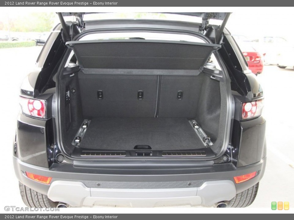 Ebony Interior Trunk for the 2012 Land Rover Range Rover Evoque Prestige #57682943