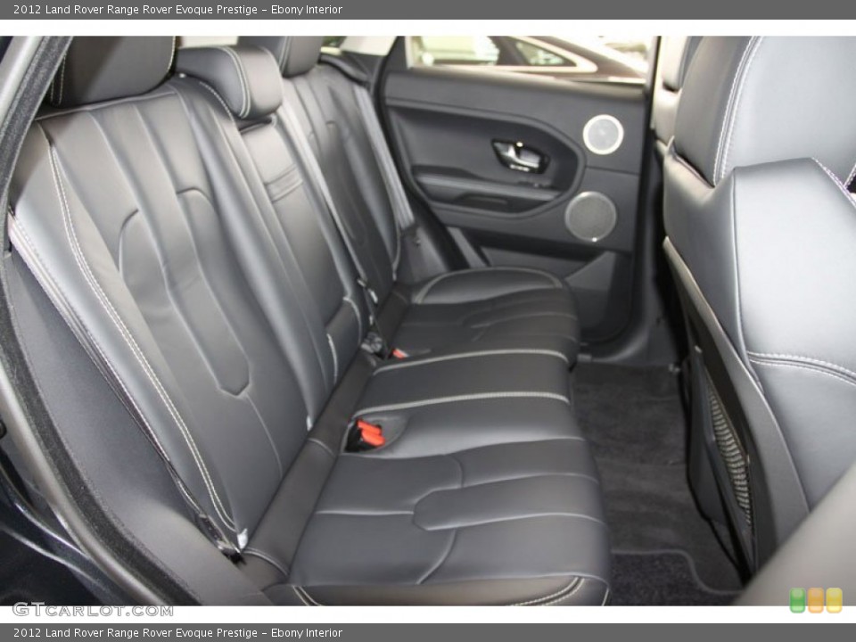 Ebony Interior Photo for the 2012 Land Rover Range Rover Evoque Prestige #57682961