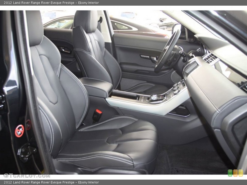 Ebony Interior Photo for the 2012 Land Rover Range Rover Evoque Prestige #57682979