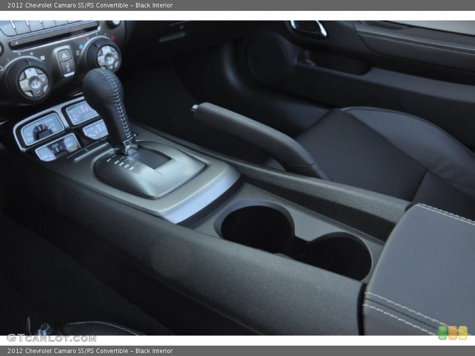 Black Interior Transmission for the 2012 Chevrolet Camaro SS/RS Convertible #57683021