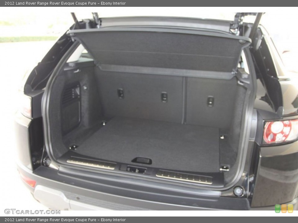 Ebony Interior Trunk for the 2012 Land Rover Range Rover Evoque Coupe Pure #57683171