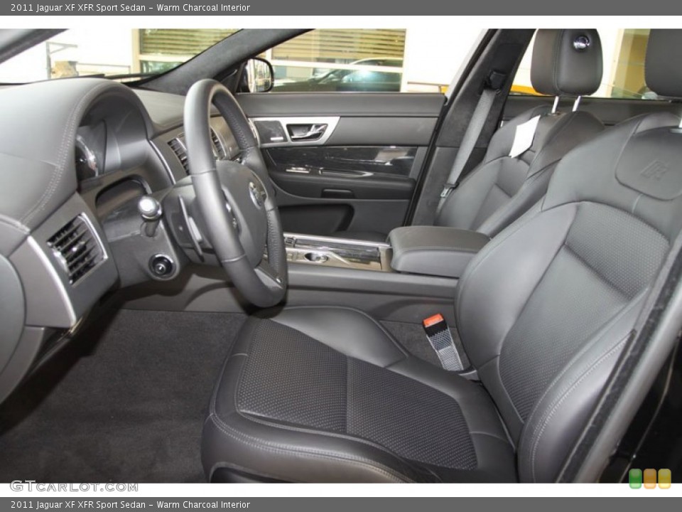 Warm Charcoal Interior Photo for the 2011 Jaguar XF XFR Sport Sedan #57683489
