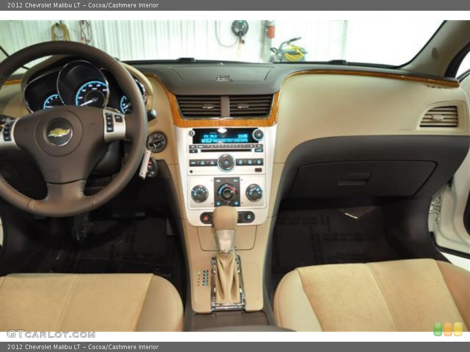 Cocoa/Cashmere Interior Dashboard for the 2012 Chevrolet Malibu LT #57683888