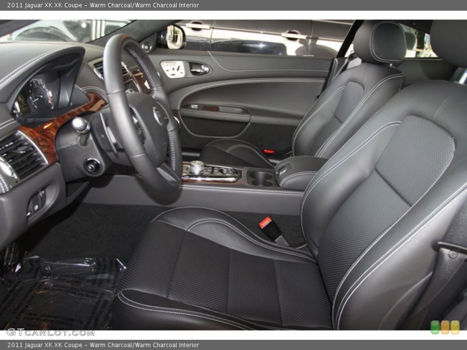 Warm Charcoal/Warm Charcoal Interior Photo for the 2011 Jaguar XK XK Coupe #57683943
