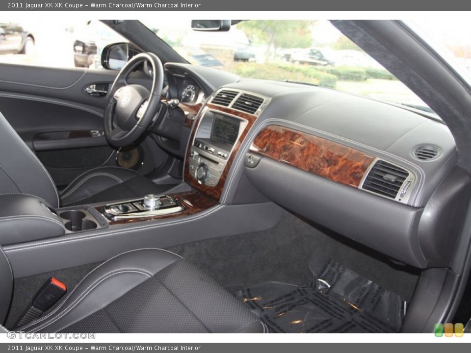 Warm Charcoal/Warm Charcoal Interior Dashboard for the 2011 Jaguar XK XK Coupe #57684077