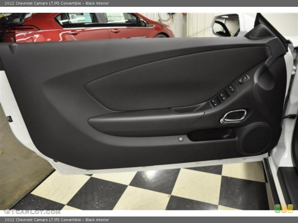 Black Interior Door Panel for the 2012 Chevrolet Camaro LT/RS Convertible #57685019