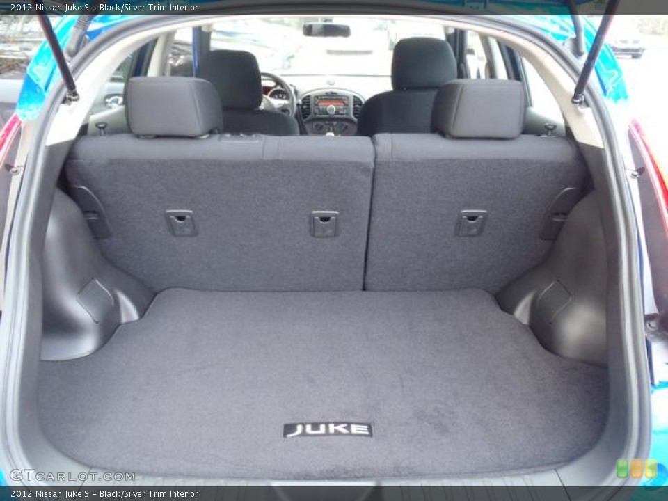 Black/Silver Trim Interior Trunk for the 2012 Nissan Juke S #57687500
