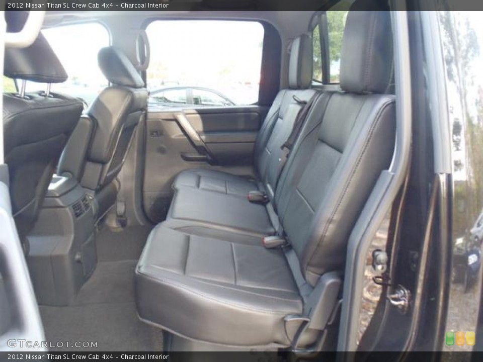 Charcoal Interior Photo for the 2012 Nissan Titan SL Crew Cab 4x4 #57688019