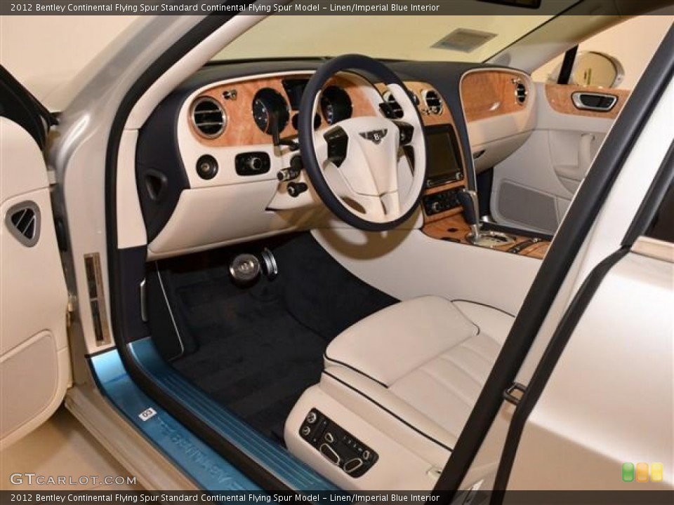 Linen/Imperial Blue Interior Photo for the 2012 Bentley Continental Flying Spur  #57688364
