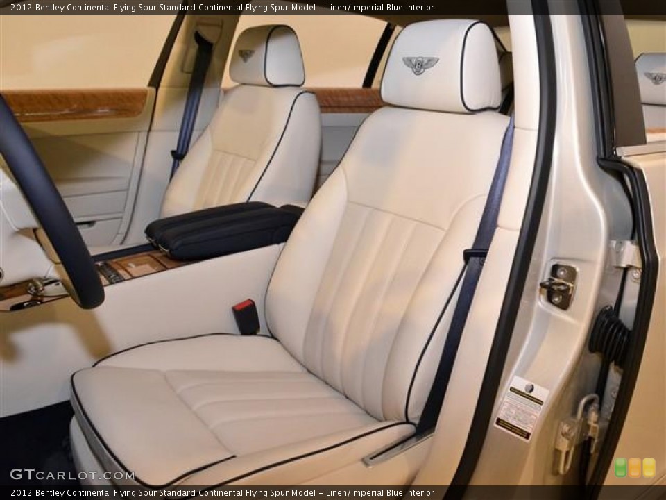 Linen/Imperial Blue Interior Photo for the 2012 Bentley Continental Flying Spur  #57688384