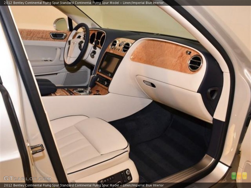 Linen/Imperial Blue Interior Dashboard for the 2012 Bentley Continental Flying Spur  #57688391