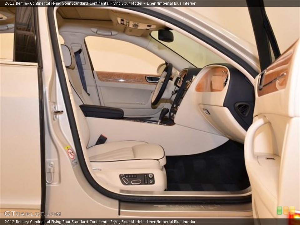 Linen/Imperial Blue Interior Photo for the 2012 Bentley Continental Flying Spur  #57688397