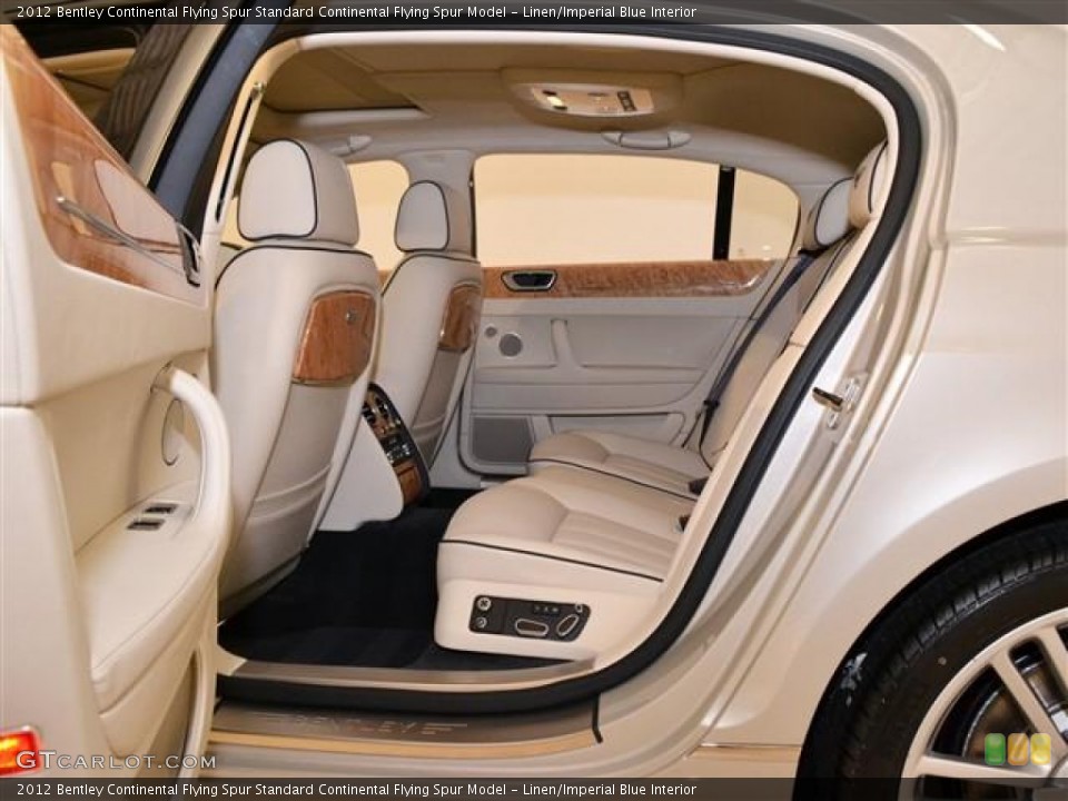 Linen/Imperial Blue Interior Photo for the 2012 Bentley Continental Flying Spur  #57688403