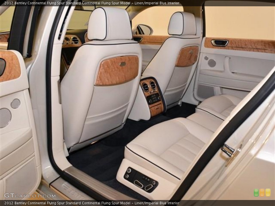 Linen/Imperial Blue Interior Photo for the 2012 Bentley Continental Flying Spur  #57688409