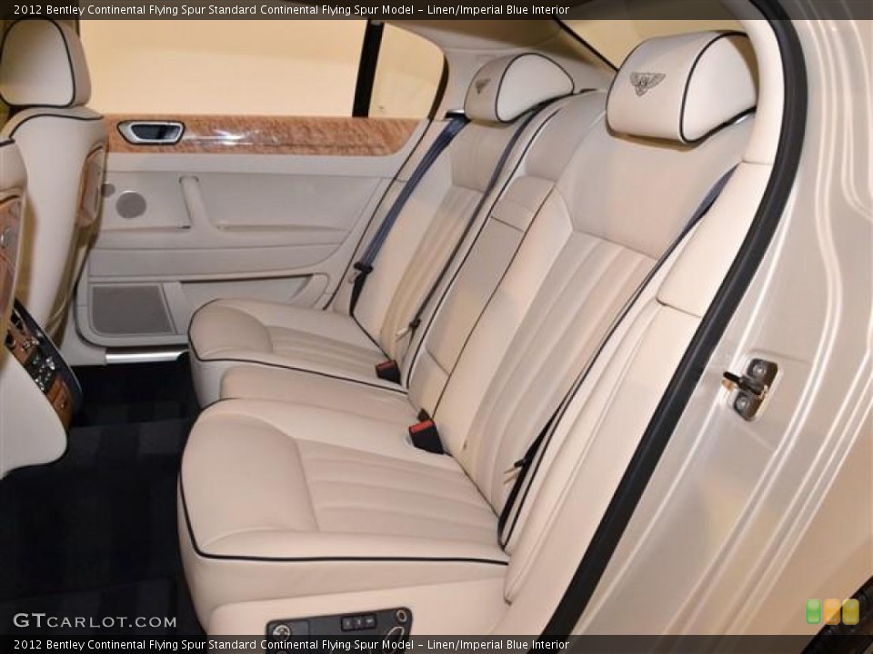 Linen/Imperial Blue Interior Photo for the 2012 Bentley Continental Flying Spur  #57688415