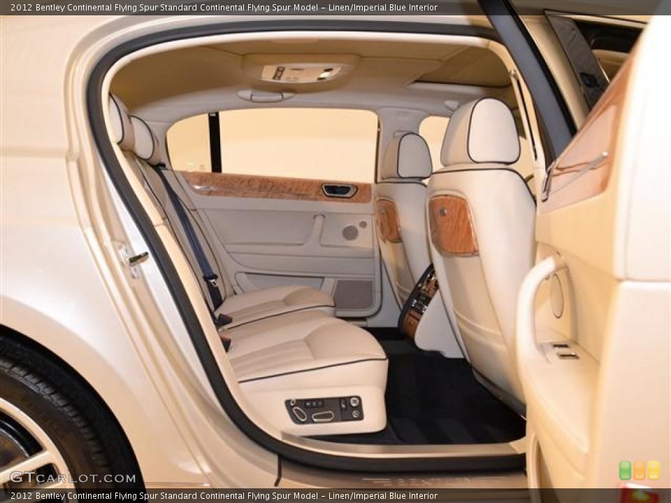 Linen/Imperial Blue Interior Photo for the 2012 Bentley Continental Flying Spur  #57688421