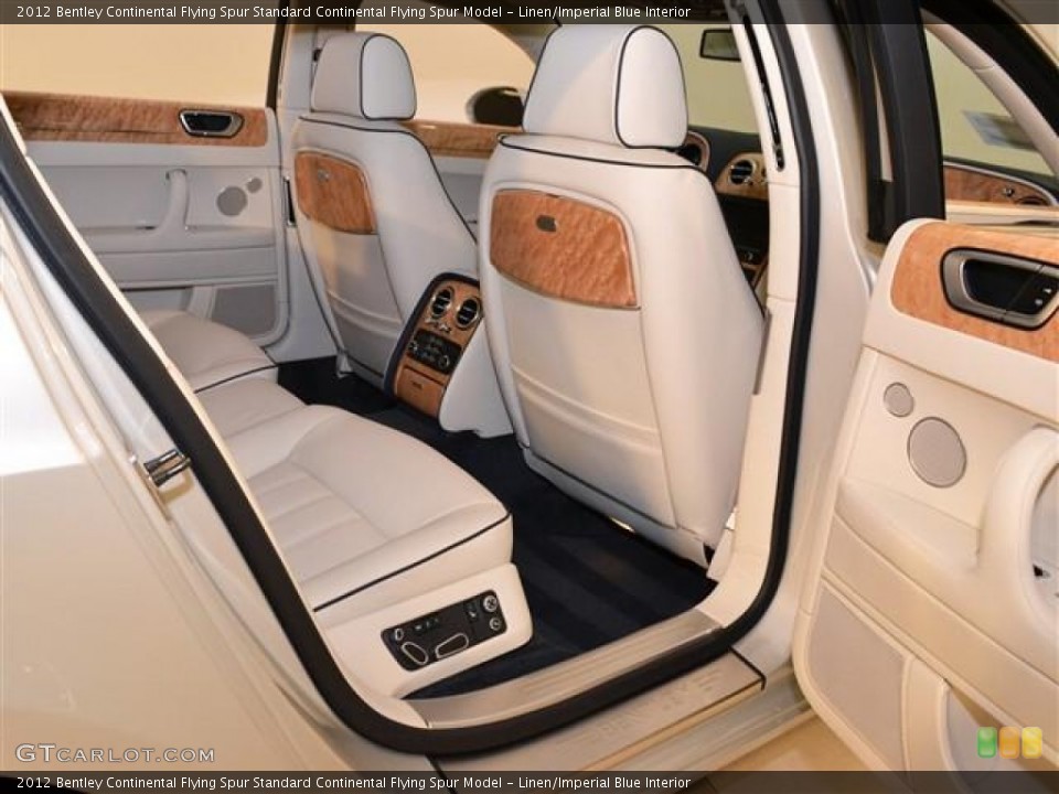 Linen/Imperial Blue Interior Photo for the 2012 Bentley Continental Flying Spur  #57688430