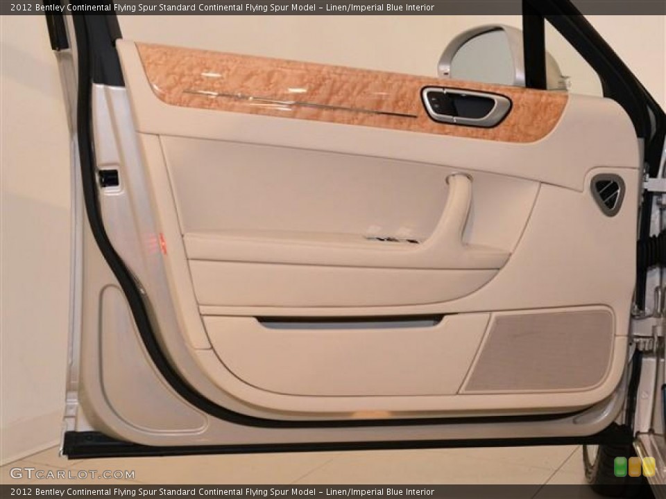 Linen/Imperial Blue Interior Door Panel for the 2012 Bentley Continental Flying Spur  #57688442