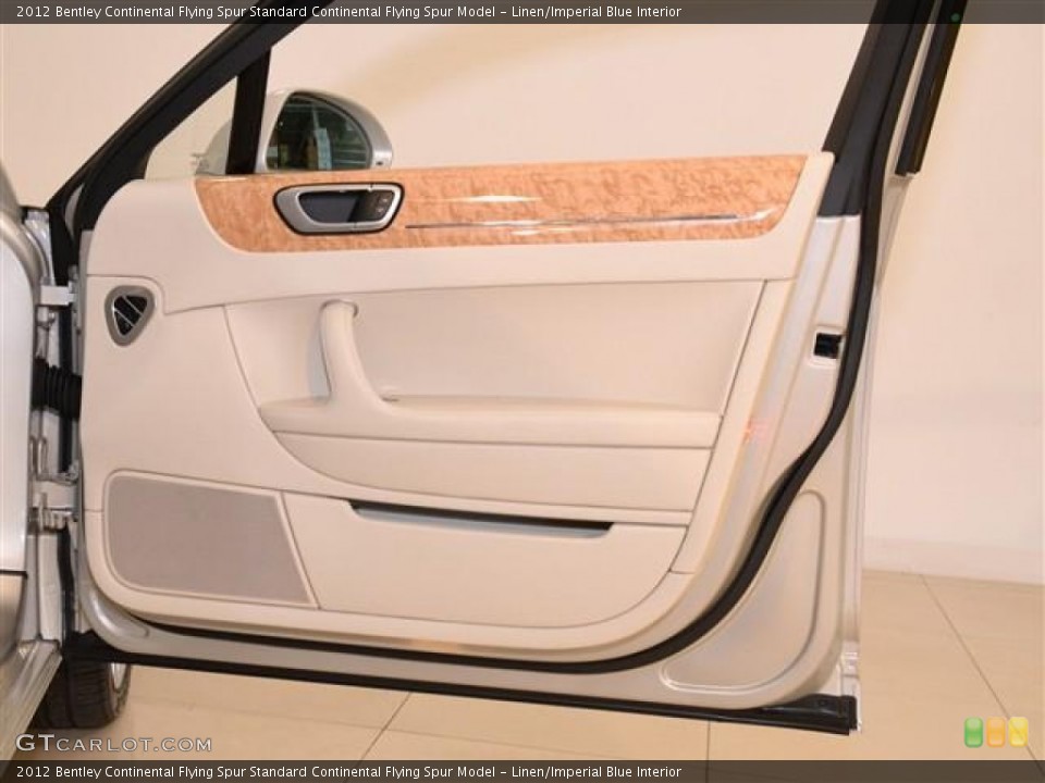 Linen/Imperial Blue Interior Door Panel for the 2012 Bentley Continental Flying Spur  #57688445