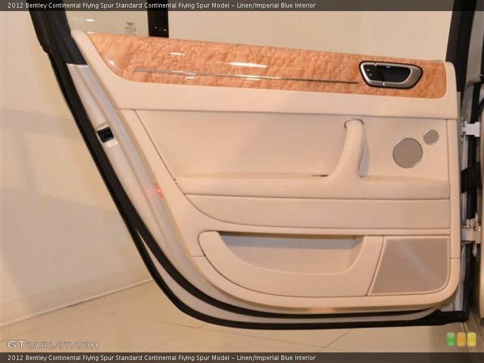 Linen/Imperial Blue Interior Door Panel for the 2012 Bentley Continental Flying Spur  #57688451