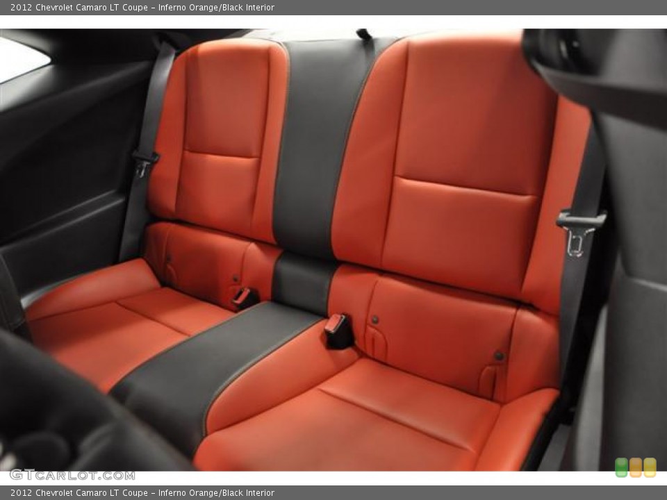 Inferno Orange/Black Interior Photo for the 2012 Chevrolet Camaro LT Coupe #57688847