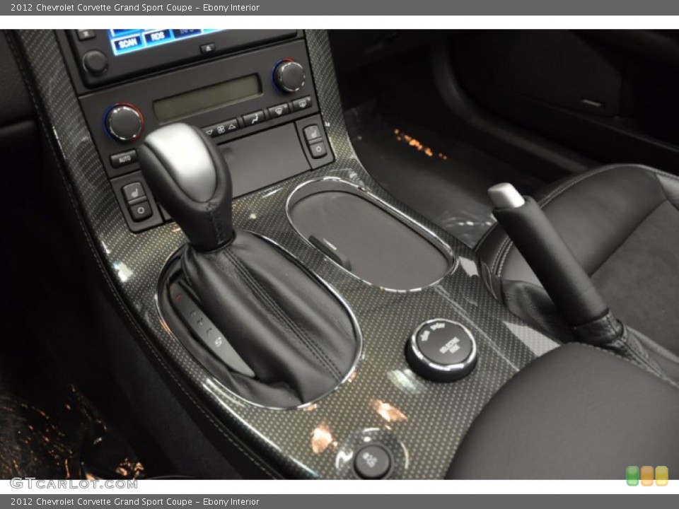 Ebony Interior Transmission for the 2012 Chevrolet Corvette Grand Sport Coupe #57689117