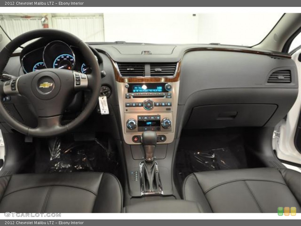 Ebony Interior Dashboard for the 2012 Chevrolet Malibu LTZ #57689225