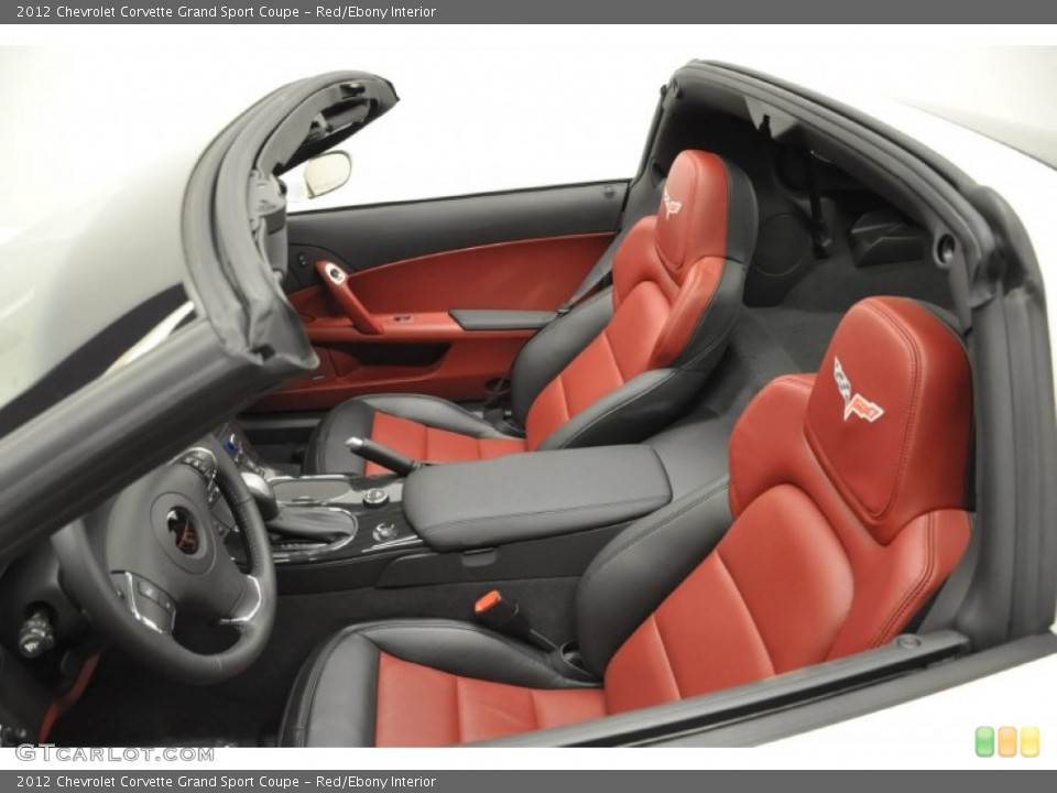 Red/Ebony Interior Photo for the 2012 Chevrolet Corvette Grand Sport Coupe #57689288