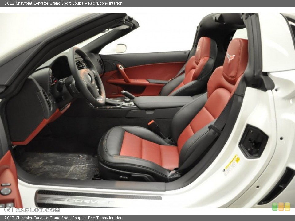 Red/Ebony Interior Photo for the 2012 Chevrolet Corvette Grand Sport Coupe #57689291