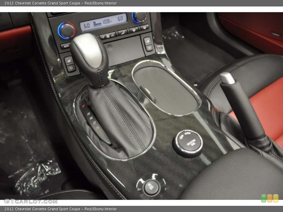Red/Ebony Interior Transmission for the 2012 Chevrolet Corvette Grand Sport Coupe #57689324