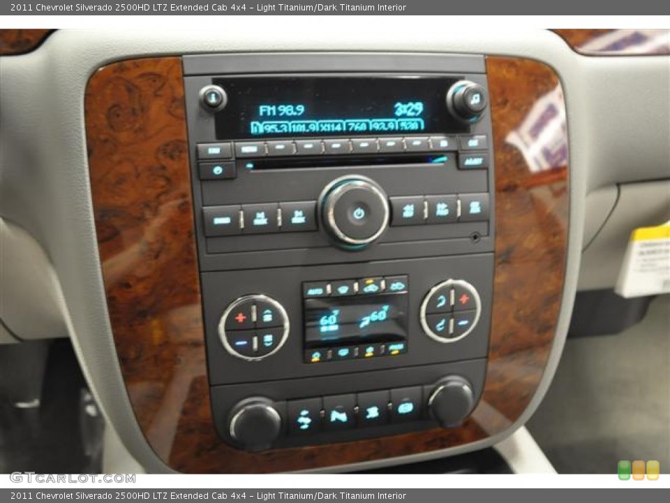 Light Titanium/Dark Titanium Interior Audio System for the 2011 Chevrolet Silverado 2500HD LTZ Extended Cab 4x4 #57689744