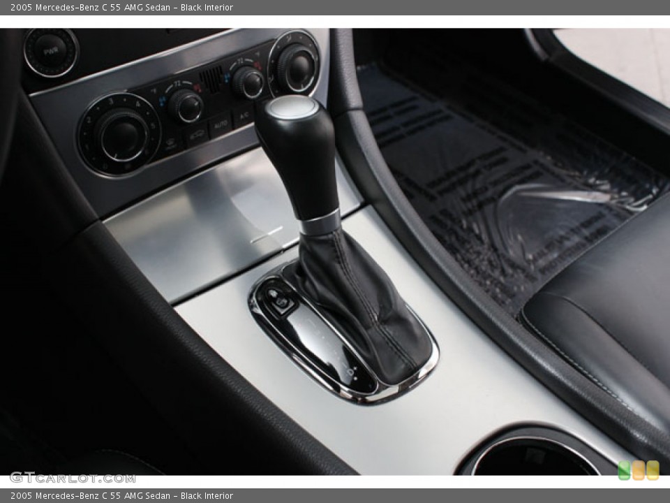 Black Interior Transmission for the 2005 Mercedes-Benz C 55 AMG Sedan #57694112