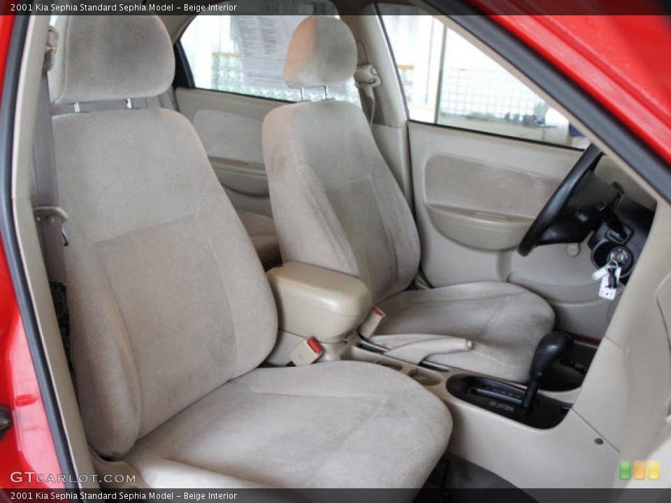 Beige Interior Photo for the 2001 Kia Sephia  #57697110