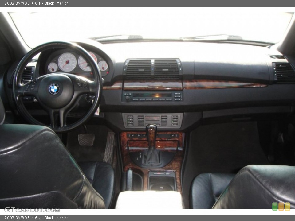 Black Interior Dashboard for the 2003 BMW X5 4.6is #57697728