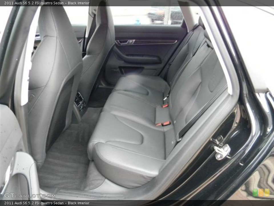 Black Interior Photo for the 2011 Audi S6 5.2 FSI quattro Sedan #57703968