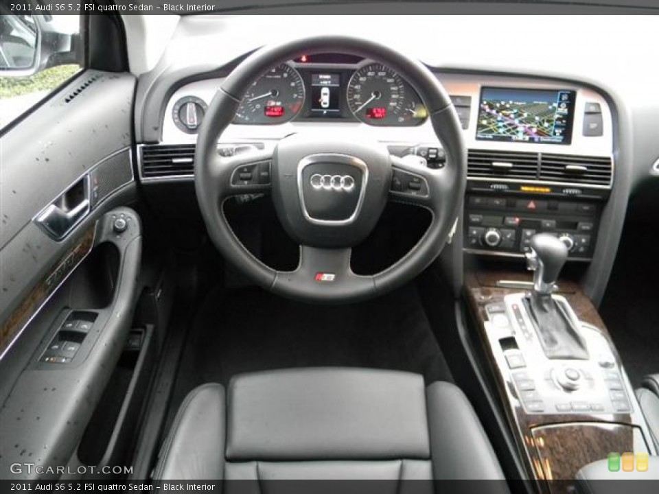 Black Interior Dashboard for the 2011 Audi S6 5.2 FSI quattro Sedan #57703976
