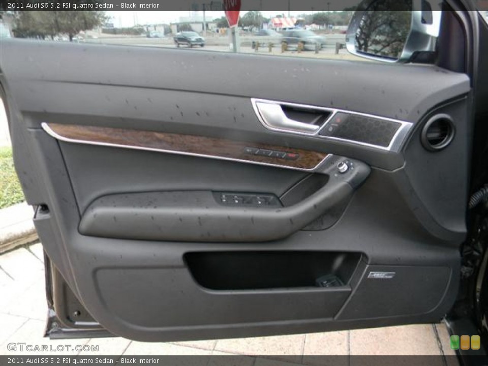 Black Interior Door Panel for the 2011 Audi S6 5.2 FSI quattro Sedan #57703985