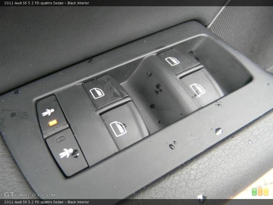 Black Interior Controls for the 2011 Audi S6 5.2 FSI quattro Sedan #57704030