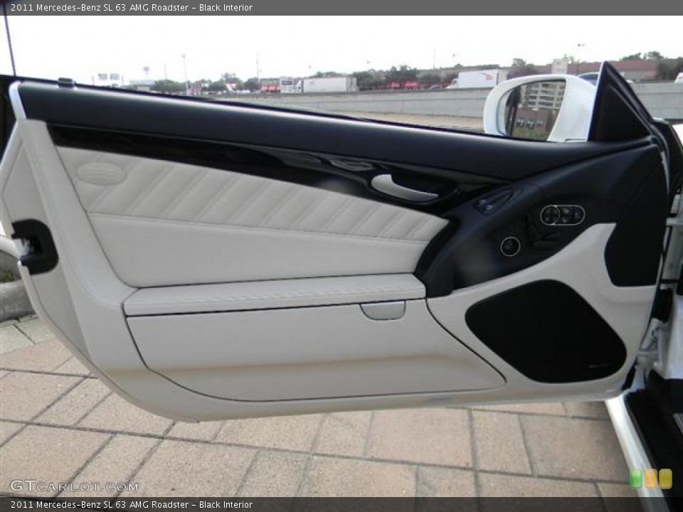 Black Interior Door Panel for the 2011 Mercedes-Benz SL 63 AMG Roadster #57704729