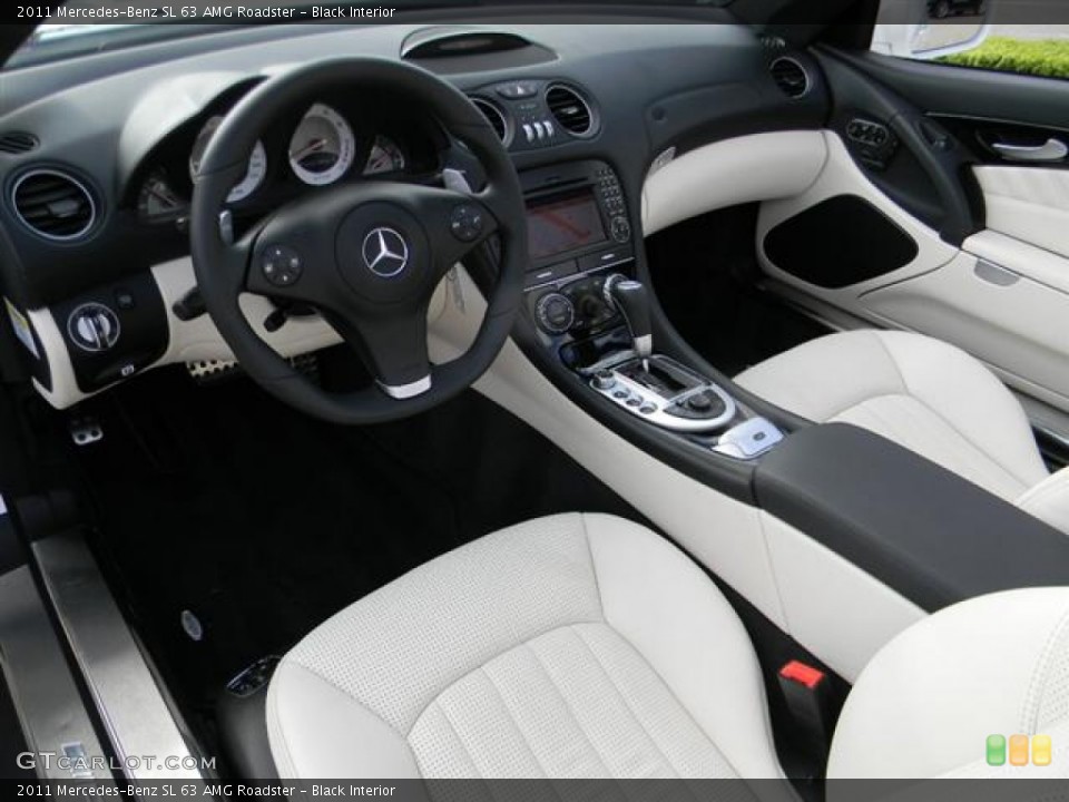 Black Interior Photo for the 2011 Mercedes-Benz SL 63 AMG Roadster #57704738