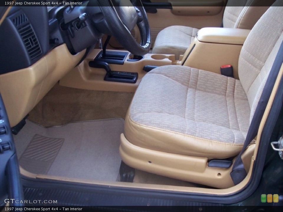 Tan Interior Photo for the 1997 Jeep Cherokee Sport 4x4 #57704867