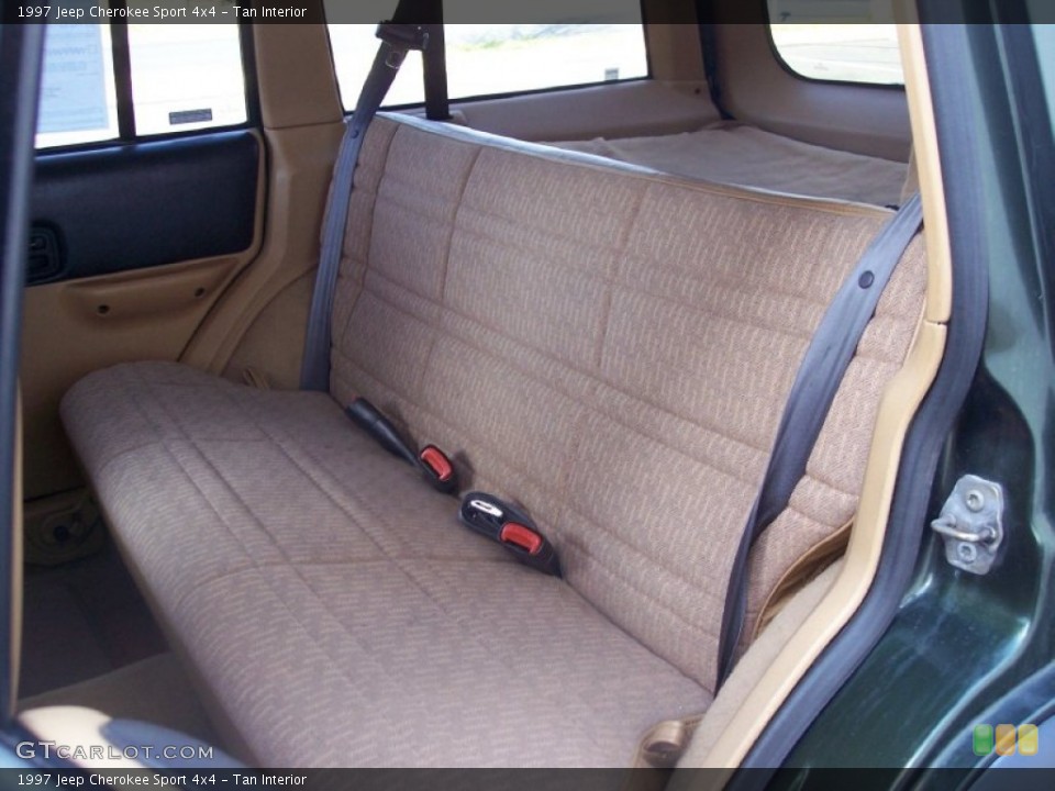 Tan Interior Rear Seat for the 1997 Jeep Cherokee Sport 4x4 #57704921