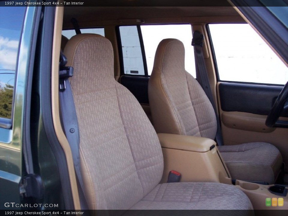 Tan 1997 Jeep Cherokee Interiors