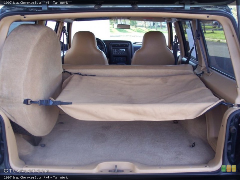 Tan Interior Trunk for the 1997 Jeep Cherokee Sport 4x4 #57705143