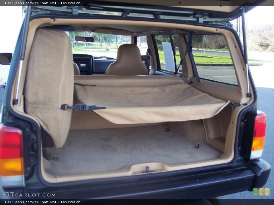 Tan Interior Trunk for the 1997 Jeep Cherokee Sport 4x4 #57705152
