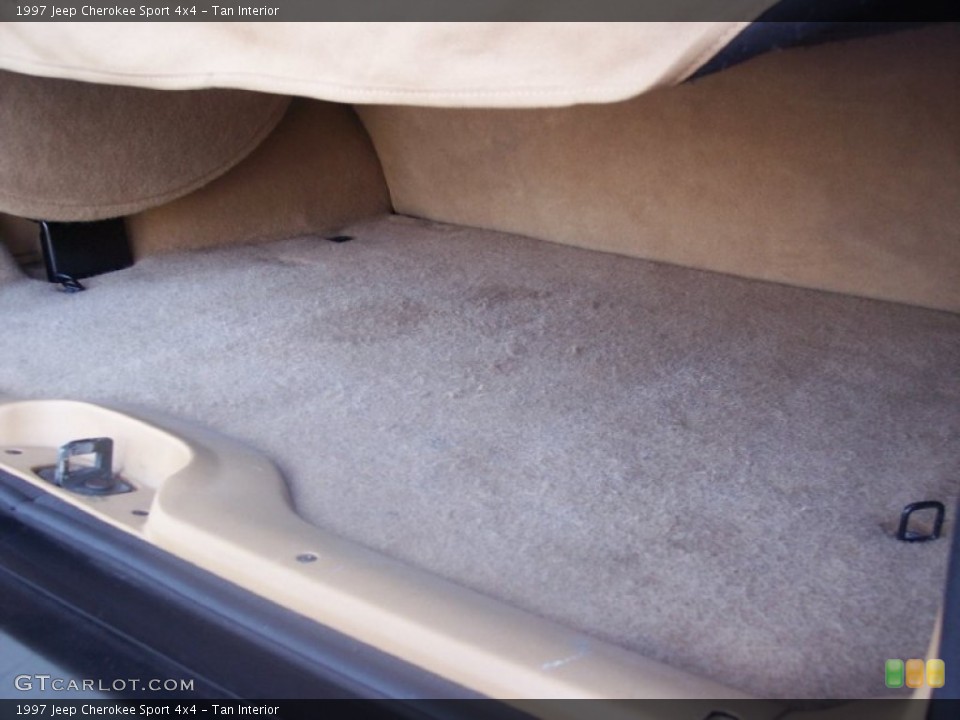 Tan Interior Trunk for the 1997 Jeep Cherokee Sport 4x4 #57705159