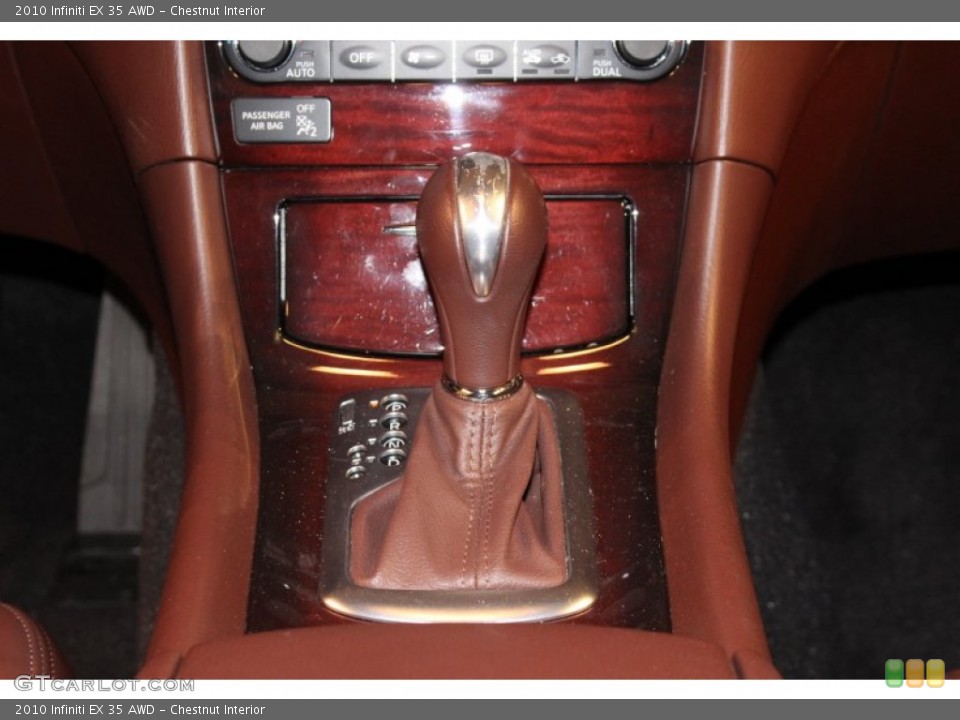 Chestnut Interior Transmission for the 2010 Infiniti EX 35 AWD #57709066